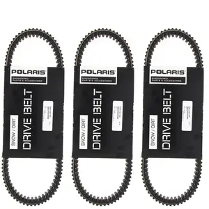 Pack of 3 Polaris OEM 3211180 Secondary Clutch Drive Belts for RZR XP 1000 – Genuine Dual Replacement Parts