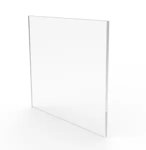 FixtureDisplays® 5PK of 4"x4.5" Clear DIY DIH Acrylic Plexiglass Lucite Sheets 16766NEW-5PK-NF