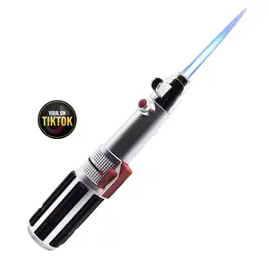 The Chosen One Lightsaber Gift Torch Lighter for Husbands, Dads, and Boyfriends Iconic Design, Adjustable Flame, Butane Not Included