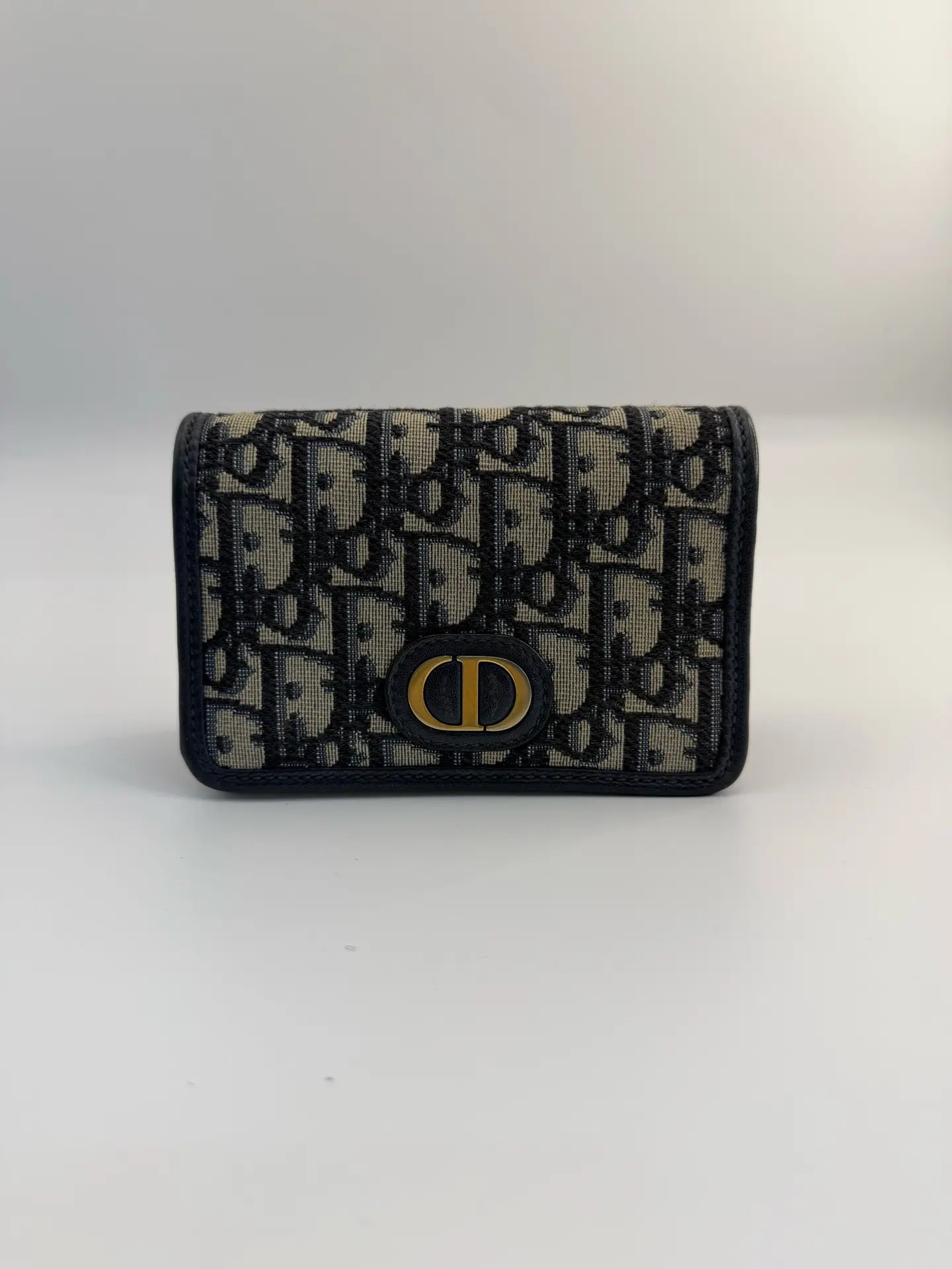 Pre-owned Dior Monogram Cardholder