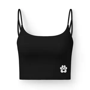 Tiny Heart Paw sports bra Women's Luxe Bra | Sports Bra