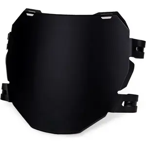 Downhill Number Plate, Ag, Black