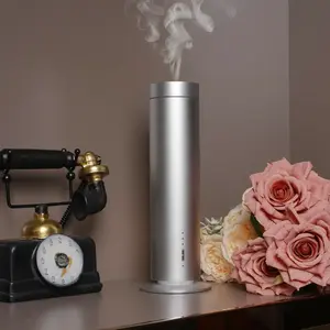 invest in yourself Hotel Collectan | All-New Upgraded Cold-Air Diffuser – 2X Stronger Scent, 600 sq/ft Coverage, La Jument Lighthouse Design (20mL Oil, Wi-Fi, Rechargeable), Metal