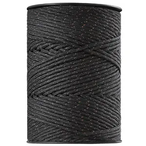 【Spotlight Day】VEVOR Electric Fence Wire, 1000Ft 305M Portable Polywire, 1/4" Diameter 2 Copper Strands for Reliable Conductivity and Rust Resistance, Fencing Rope Line for Horse, Cattle, Livestock