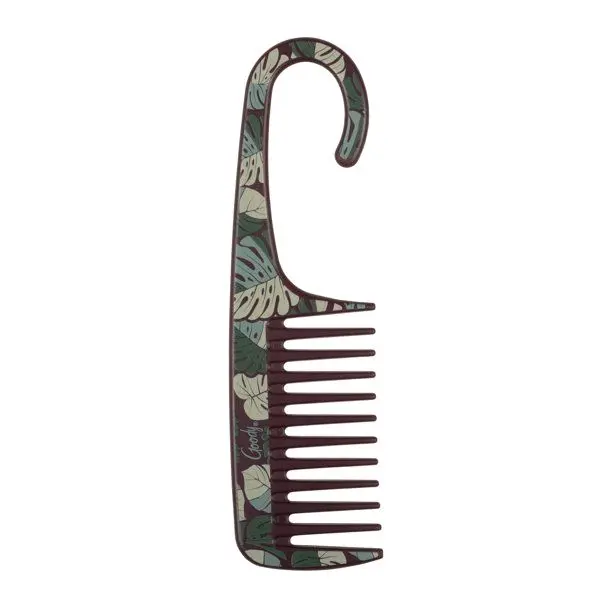 Goody Tru X DomoINK Wide Tooth Shower Comb Detangler for Easy Detangling and Smooth Hair