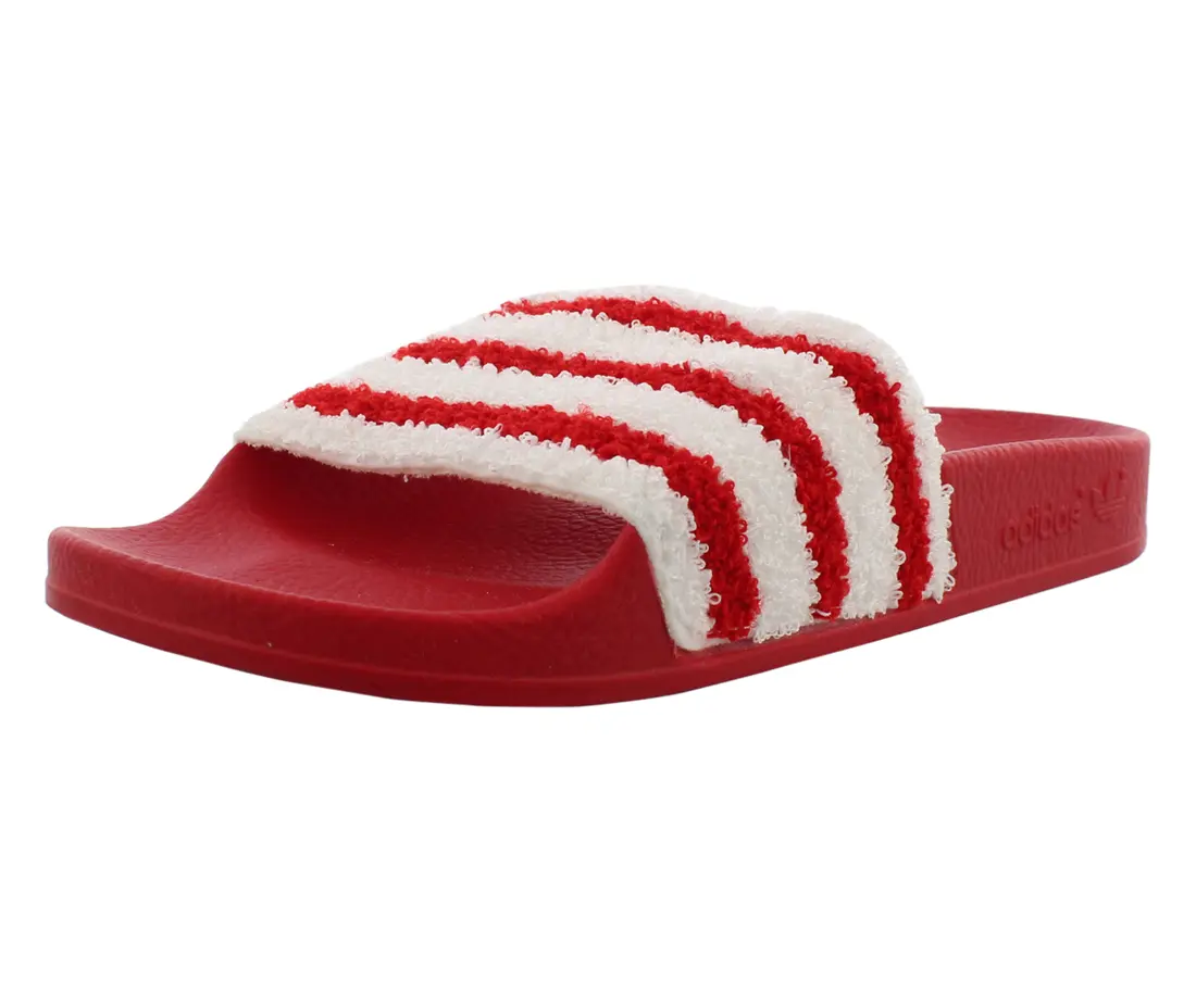 Adidas Boys' Adilette Clogs - Casual Synthetic Slip-On Kids' Sport Footwear, Lightweight, Comfortable for All-Day Wear, Pull-On Design