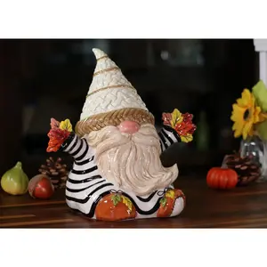 Nuts For All Fall Gnome Figurine