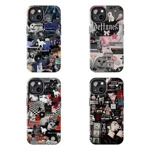 Deftones Collage Collection Phone Case, Premium Protection For iPhone & Samsung & Google Pixel, White Pony, Adrenaline, Around The Fur Cat