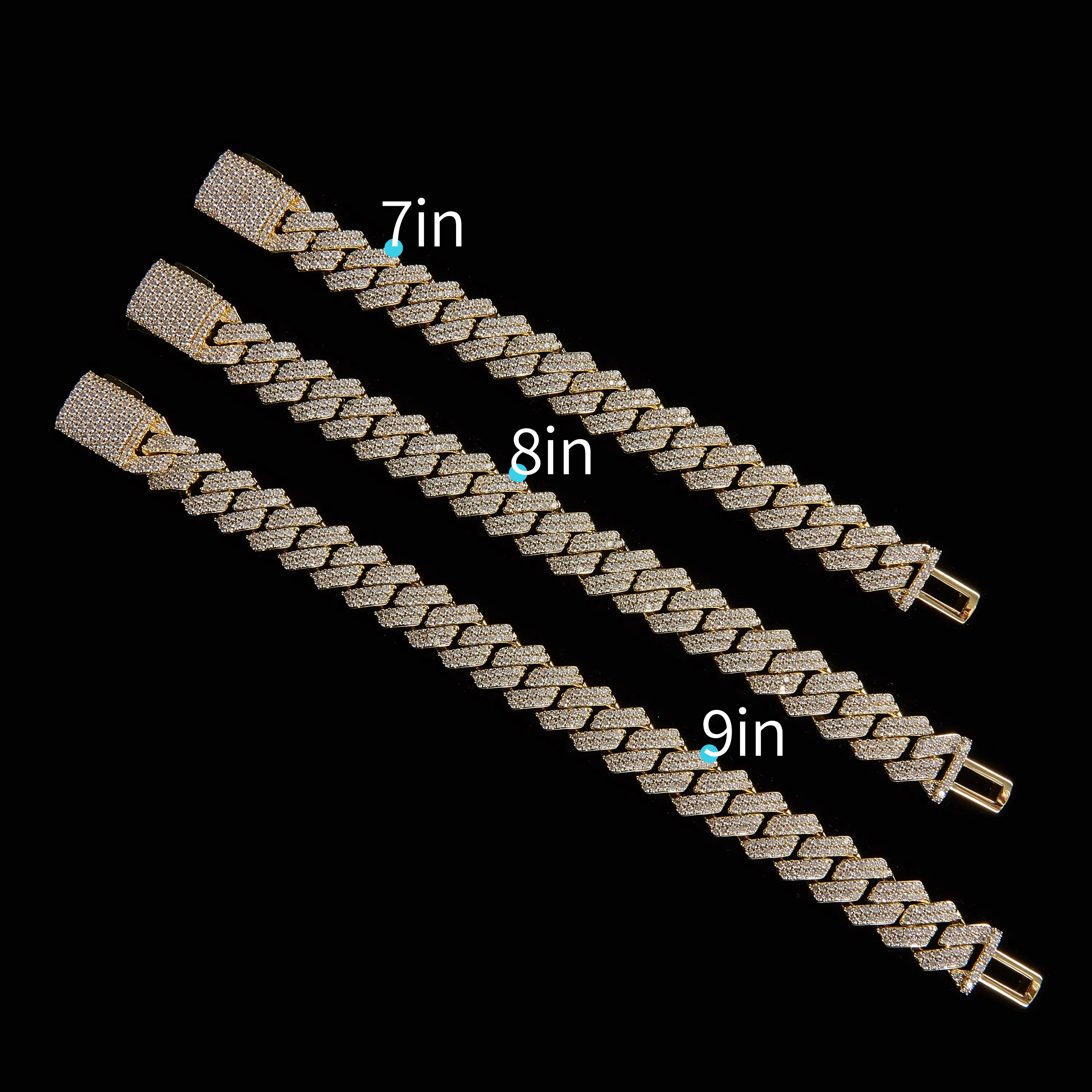 14mm 14K Real Gold Plated Copper Double CZ Cuban Matching Set, Heavy Bust Down Iced Out Miami Cuban Necklace And Bracelet For Men Party Streetwea