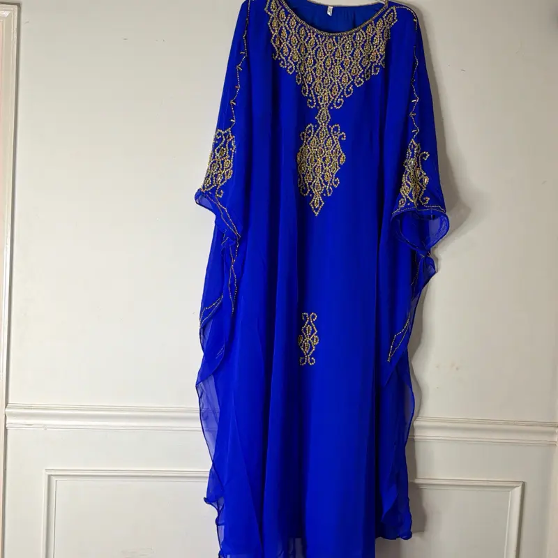 Lady's Formal Long Bubu Gown - Chic Design, Premium Fabric, Formal Wear for Special Occasions
