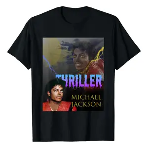The King of POP MJ 067 Thriller Graphic Tee, Michael Jackson Youth Shirt, MJ Music T-Shirt for Men, Women and Kids