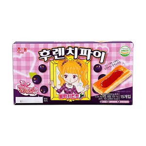 HAITAI Korean Blackcurrant French Mille Crepe Cake 192g - Avatar Star Sue Limited Edition Snack