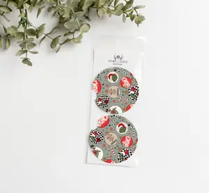 Funny Car Coasters - Gift for Her - Mom Gift - Funny Mom Gift - Best Friend Gift - Grincmas Gift - Grinc Gift - Grinc Christmas Movie My Day Im Booked