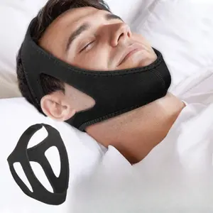 1 oc Adjustable Anti-Snoring Mouth Guard, Breathable and Comfortable Jaw Support Strap for Sleep Apnea and Snoring Prevention