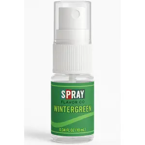 WINTERGREEN - Cool. Crisp. Classic. flavor spray