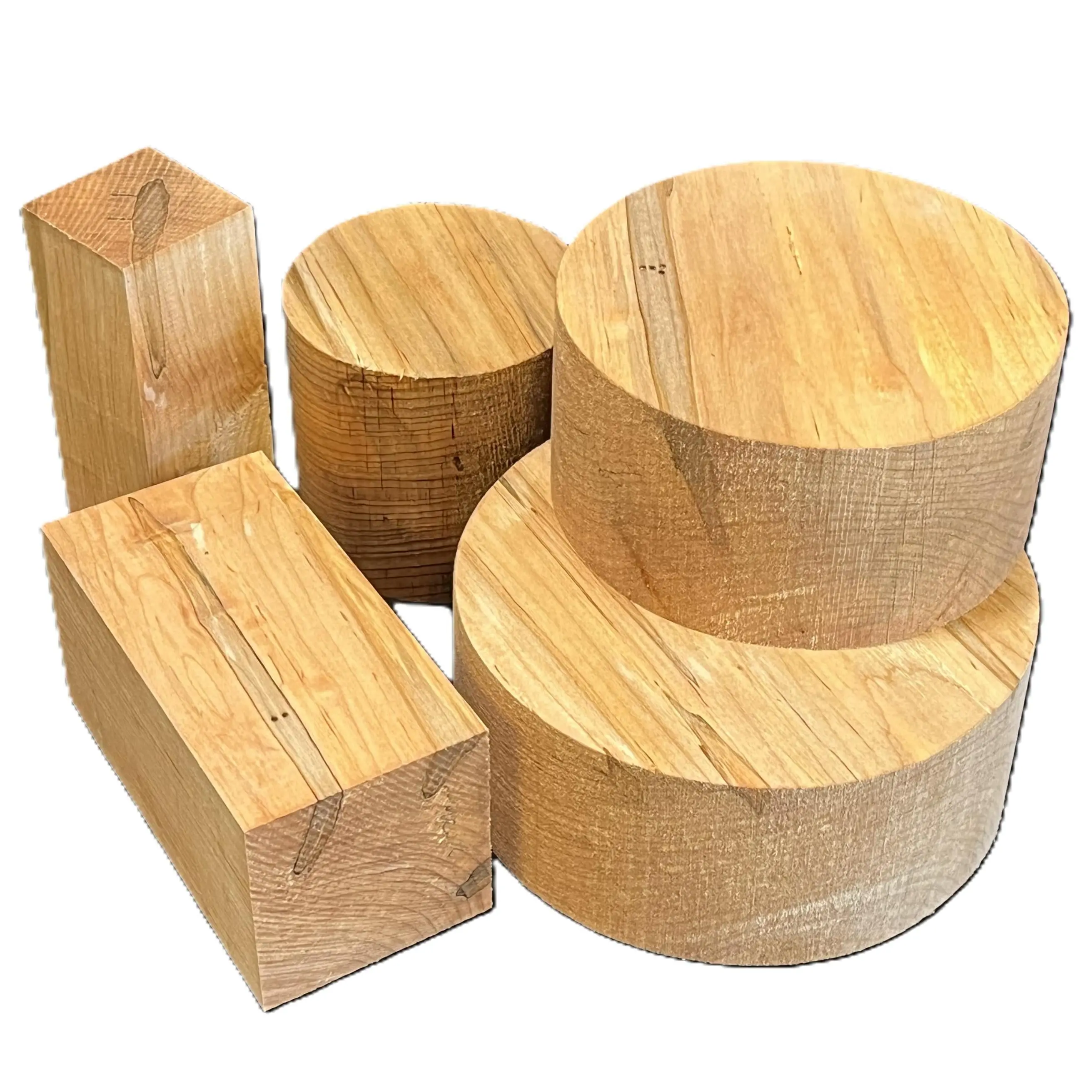 3"x3"x12" KD Select Maple Wood Spindle Turning Blank