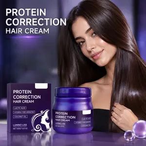 Protein Hair Straightening Cream – Long-Lasting Smooth Hair, Frizz Control & Silky Straight Finish