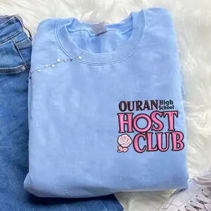 Embroidery Ouran High School Host Club Sweatshirt