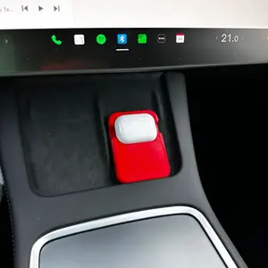 Tesla Model 3 AirPods Pro Wireless Charger Adapter, Car Interior Accessory, Vehicle Mount, Essential Automotive Gear