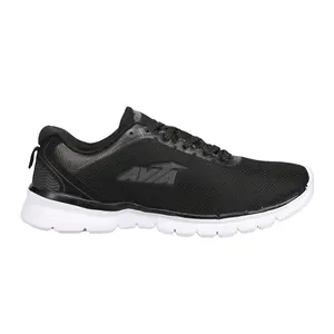 Avia Mens Avi-Factor 2.0 Running Sneakers Shoes - Black