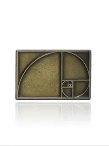 Vintage Geometric Design Brooch, Fashionable Alloy Badge for Backpack & Hat Decoration, Trendy Boho All-match & Exquisite Brooch for Birthday Gift