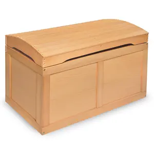 Badger Basket Hardwood Barrel Top Toy Chest