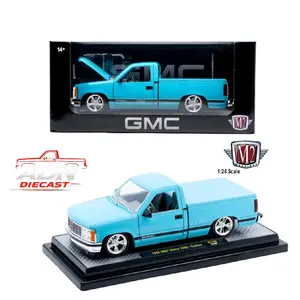 M2 Machines 1:24 1988 GMC Sierra  1500 - Blue - Release 140B - Diecast
