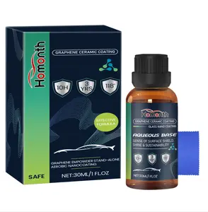 HOMONTH Liquid Automotive Nano-Ceramic Coating - Surface Cleaner for Everyday Use, Polishes for Radiant Shine, Repairs Scratches, Delivers Noticeable Improvement to Paintwork Protection