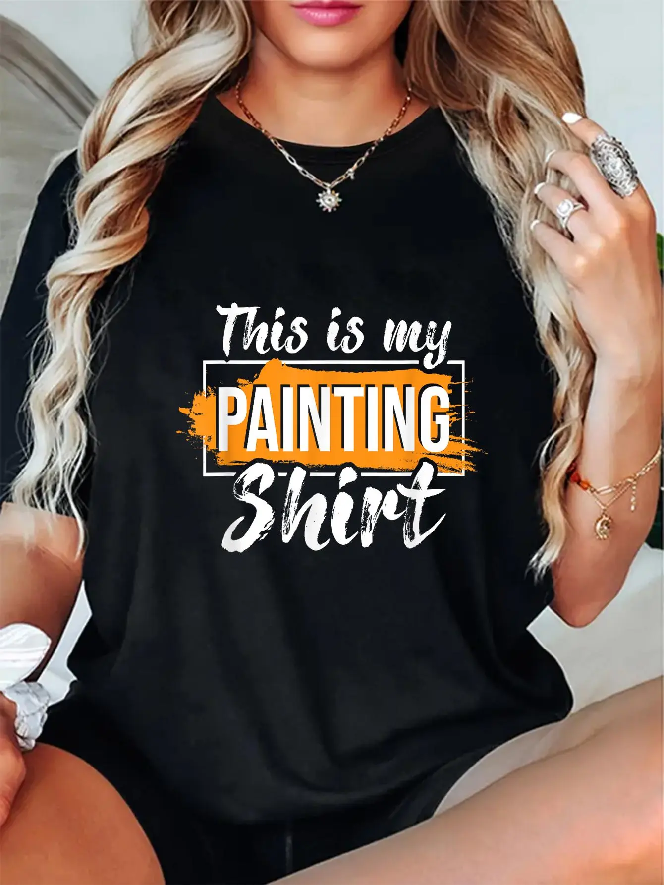 100% Cotton Unisex This Is My Painting Shirt - Painter House Decorator Designer T-Shirt T Shirt
