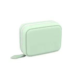 Explorinox Healthcare Pill Organizer, Waterproof Portable Travel Medicine Case with 14 Clear Zipper Bags for Daily Supplements Storage