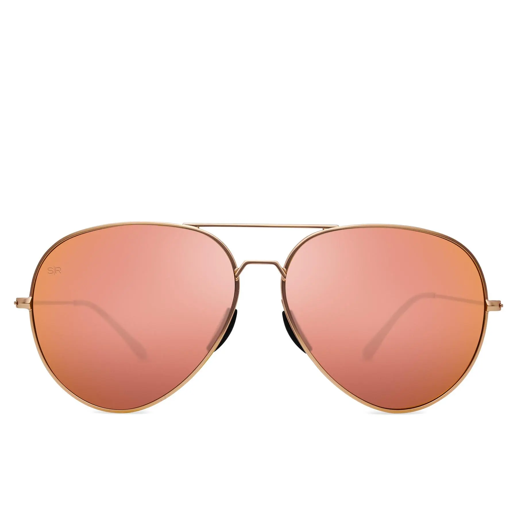 Tangle Free Aviator - Rose Gold Polarized
