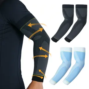 High-Elastic Breathable Compression Arm Sleeves for Outdoor Enthusiasts, Soft and Lightweight for All Sports Scenarios Including Fitness, Running, Cycling, Hiking and Outdoor Training, Ensuring Comfort and Flexibility