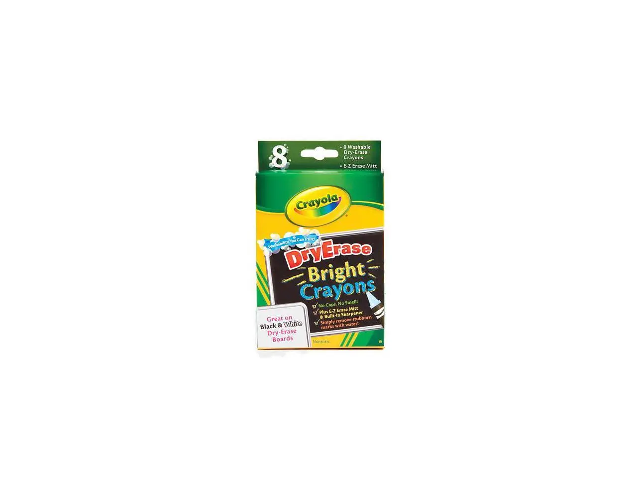 Crayola Washable Dry-Erase Crayons-Bright 8/Pkg Crayola Washable Dry-Erase Crayons-Bright 8/Pkg