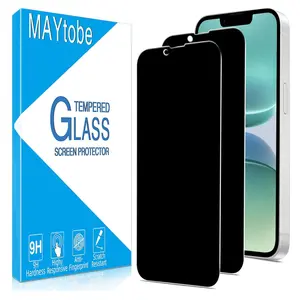 2Pack Privacy Screen Protector Designed for iPhone 16e Tempered Glass, Anti Spy, No Bubbles, Anti Scratch, Easy to Install