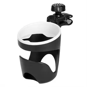 Boat Rail Cup Holder Universal Drinks Holders 360 Degree Rotation Adjustable Clamp Boat Drink Holder,1Pcs US