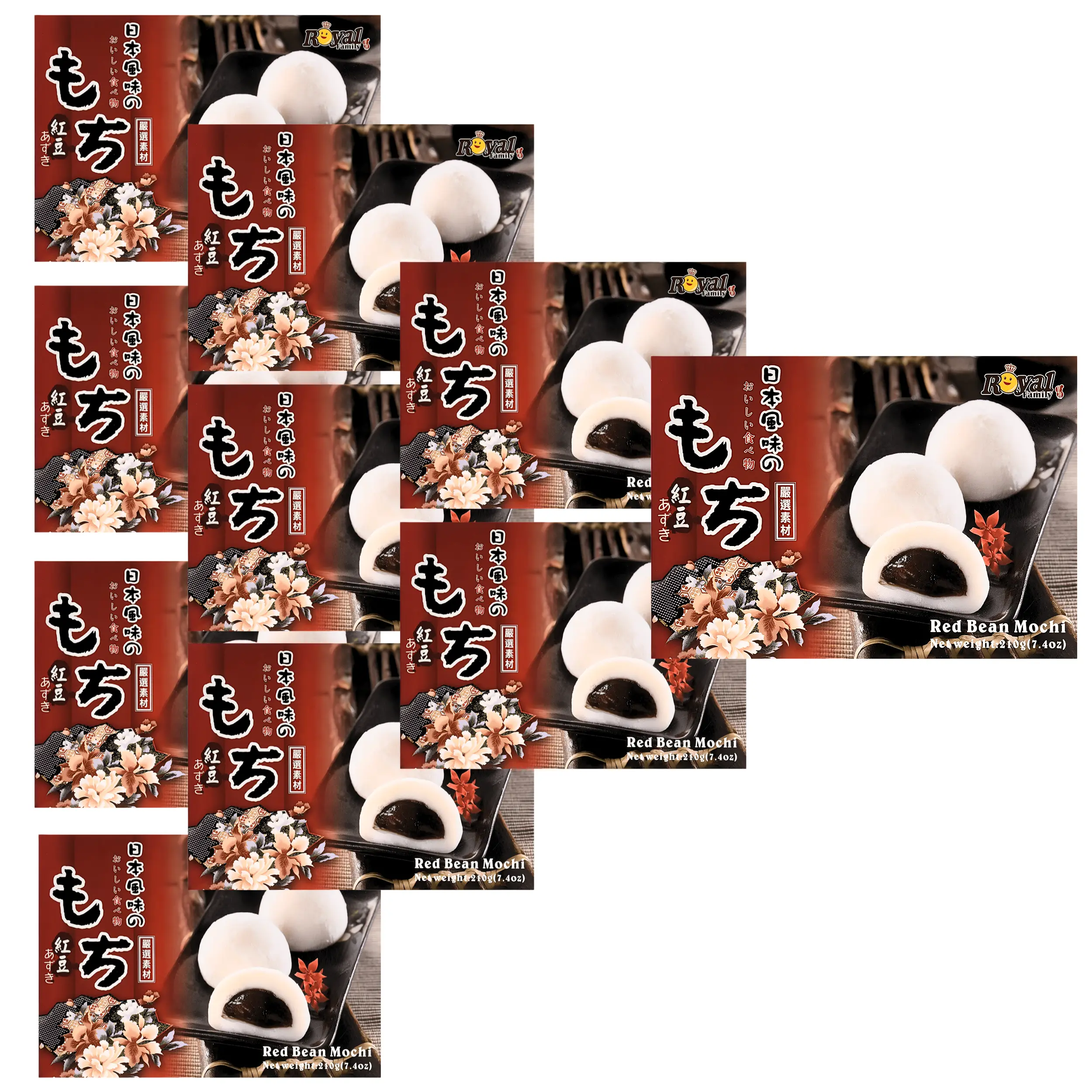 [Royal Family] Mochi Daifuku(Red Bean) - 210g(10Pack)