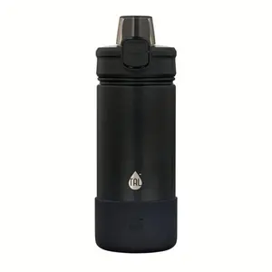 TAL Stainless Steel Ranger Push Water Bottle 18oz, Black