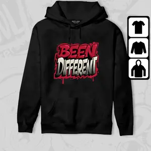 Black Satin 2s Low Hoodie Match Become Different