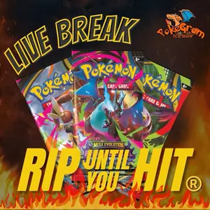 RTYH Pokemon TCG Phantasmal Flames Rip Until You Hit Booster Packs