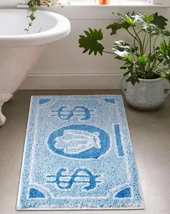 Coin Pattern Rug SpongeBob Style Home Bedroom and Living Room Floor Mat Non-Slip Anti-Fouling Carpet Home Decoration #JKL