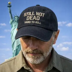 Still Not Dead Hard To Kill Hat – Funny Vintage Dad Cap, Humor Quote Baseball Cap, Gift for Men