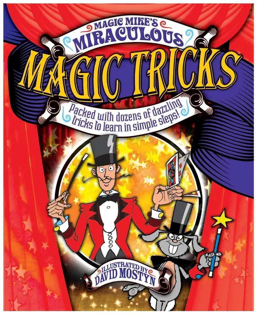 USED Book - Magic Mike's Miraculous Magic Tricks: Packed with Dozens of Dazzling Tricks to Learn in Simple Steps! by Lane, Mike (Paperback) - english