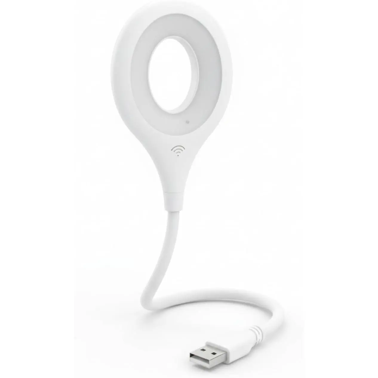 Soft USB-Powered Voice & Touch Control LED Night Light - Plug-in Gooseneck Bedside Lamp, 3 Color Modes, 3 Brightness Levels, Flexible for Studying & Breastfeeding, Cool Home/Party Gift Light