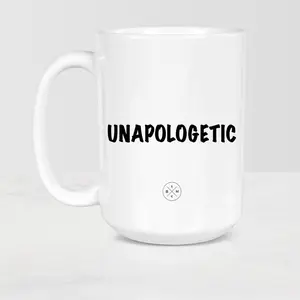 The Black Mug Co. Unapologetic Ceramic Mug - 11 oz and 15 oz