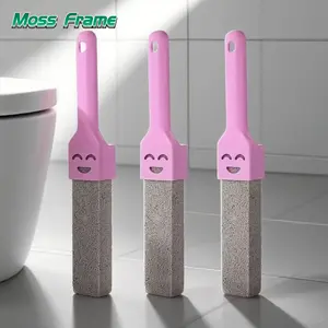 3Pack Pumice Stone Toilet Cleaner With Long Handle Heavy Duty Stain Remover Efficiently Clean Toilet Bowl Ring Limescale And Hard Water Stains Multi Purpose Bathroom Cleaner For Pool Tile Bathtub And Household Bathroom Deep Cleaning Supplies