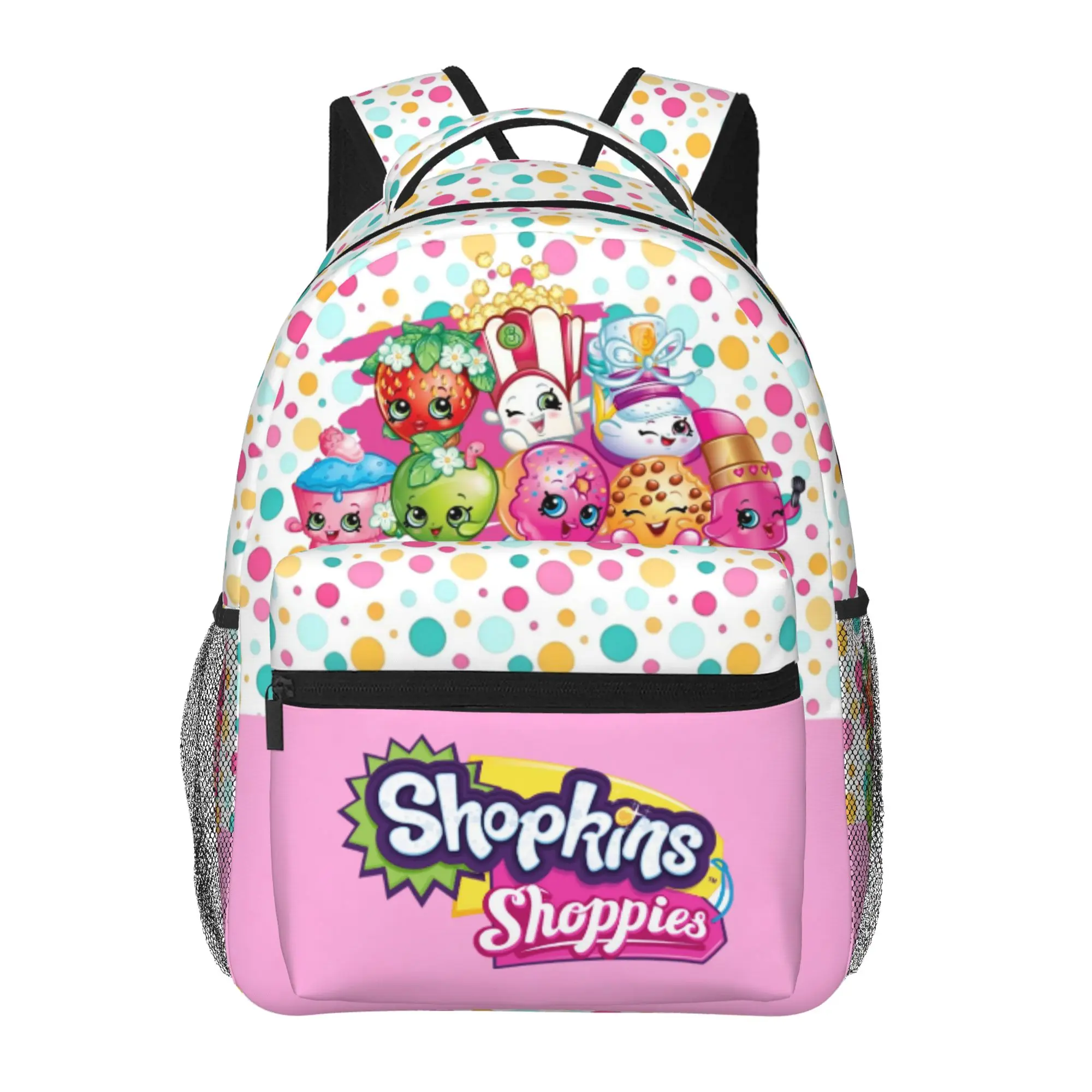 Shopkins Kids School Backpack Shopkins cartoon Sleeve  Shopkins Shoppies Thoughtful Back to School or Birthday Gift for Active Children