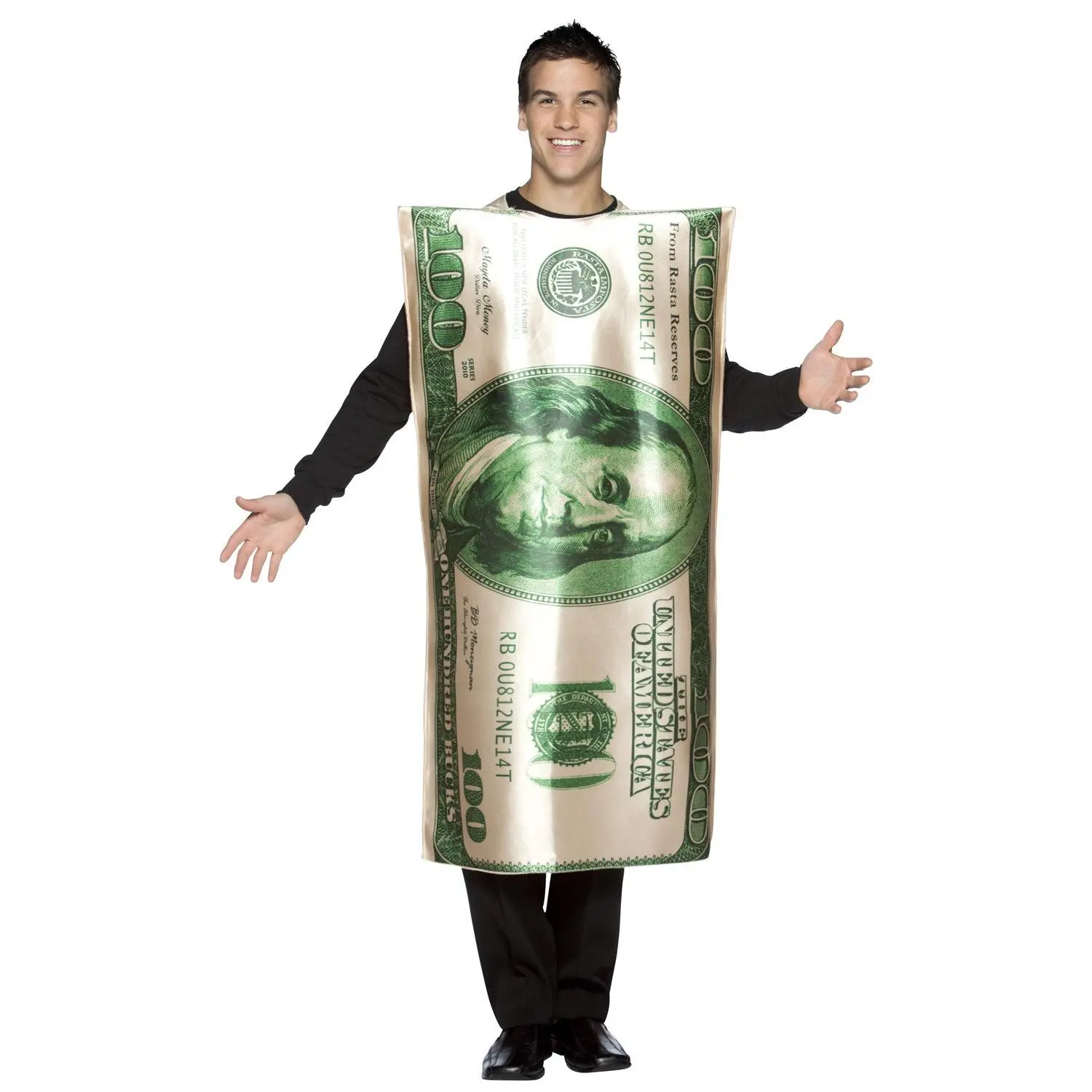 Adults $100 Bill Costume