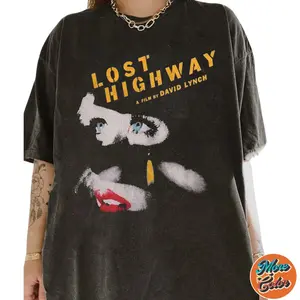 Lost Highway D.a.v.i.d L.y.nch Movie Shirt, Retro Horror Shirt, Fall Halloween Gifts Shirts, Cotton Unisex T-Shirt, Crew Neck, Size S- 3XL, Menswear Top, Womenswear Top Underwear Streetwear