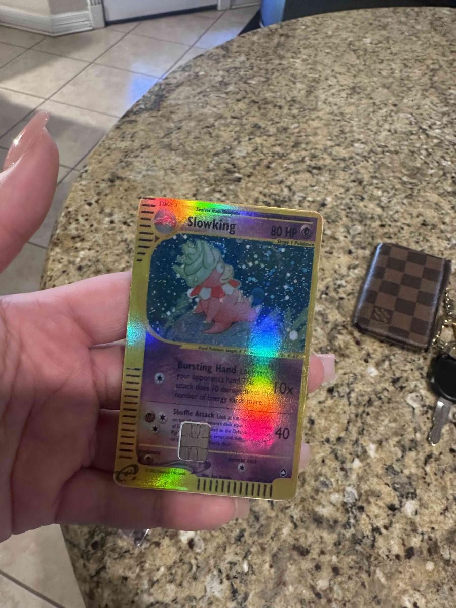 Item: Custom Card (Message Us Photo), Small Chip