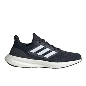 adidas Mens Pureboost 23 Running Sneakers Shoes - Black